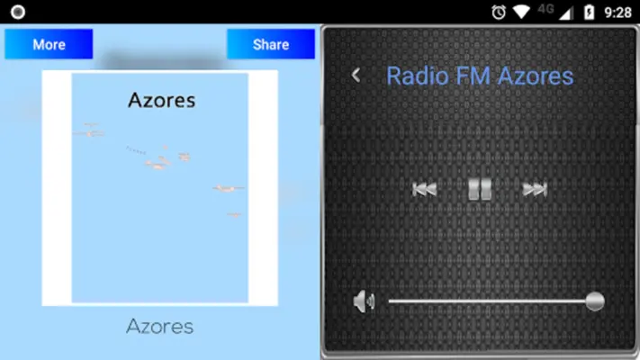 Radio FM Azores android App screenshot 0