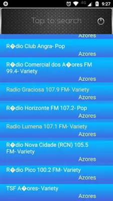 Radio FM Azores android App screenshot 3